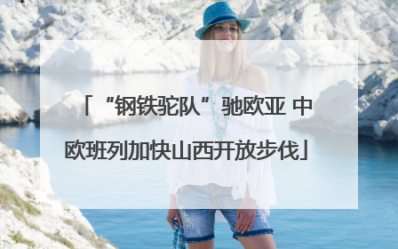 “钢铁驼队”驰欧亚 中欧班列加快山西开放步伐
