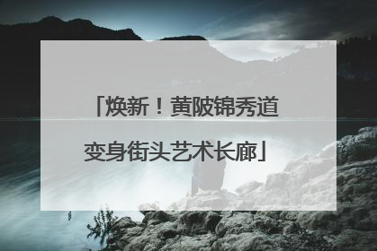 焕新！黄陂锦秀道变身街头艺术长廊