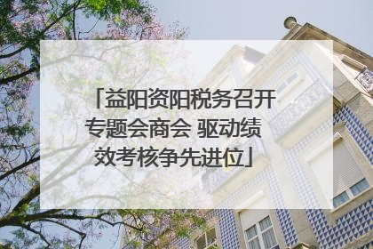 益阳资阳税务召开专题会商会 驱动绩效考核争先进位