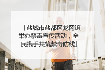 盐城市盐都区龙冈镇举办禁毒宣传活动，全民携手共筑禁毒防线