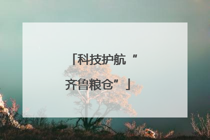 科技护航“齐鲁粮仓”