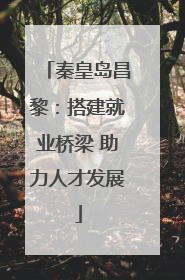秦皇岛昌黎：搭建就业桥梁 助力人才发展