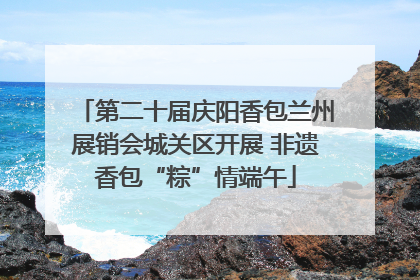 第二十届庆阳香包兰州展销会城关区开展 非遗香包“粽”情端午