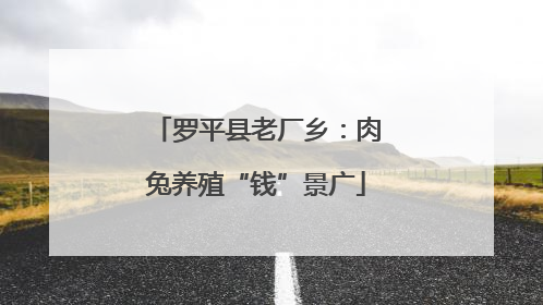 罗平县老厂乡：肉兔养殖“钱”景广