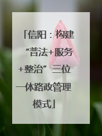 信阳：构建“普法+服务+整治”三位一体路政管理模式