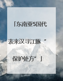 东南亚5国代表来汉寻江豚“保护处方”