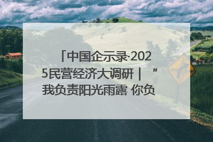 中国企示录·2025民营经济大调研｜“我负责阳光雨露 你负责茁壮成长”