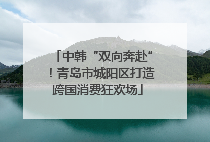 中韩“双向奔赴”！青岛市城阳区打造跨国消费狂欢场