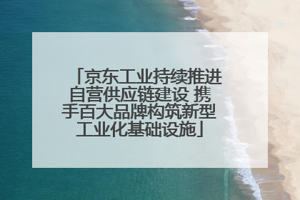 京东工业持续推进自营供应链建设 携手百大品牌构筑新型工业化基础设施