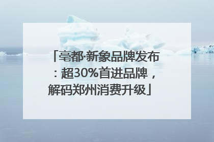 亳都·新象品牌发布：超30%首进品牌，解码郑州消费升级