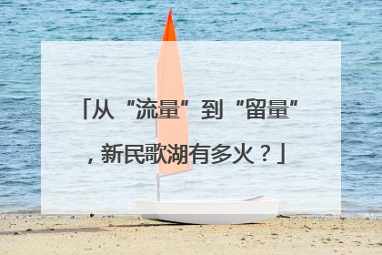 从“流量”到“留量”，新民歌湖有多火？