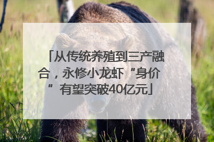 从传统养殖到三产融合，永修小龙虾“身价”有望突破40亿元