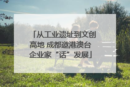 从工业遗址到文创高地 成都邀港澳台企业家“话”发展