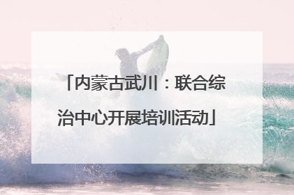内蒙古武川：联合综治中心开展培训活动