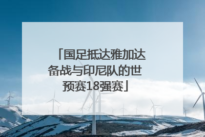 国足抵达雅加达备战与印尼队的世预赛18强赛
