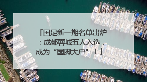 国足新一期名单出炉：成都蓉城五人入选，成为“国脚大户”！