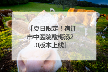 夏日限定！宿迁市中医院酸梅汤2.0版本上线