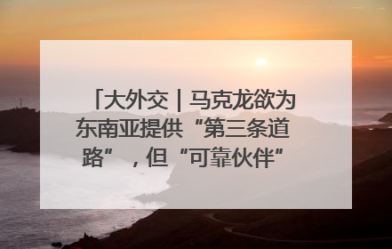 大外交｜马克龙欲为东南亚提供“第三条道路”，但“可靠伙伴”人设难掩困局