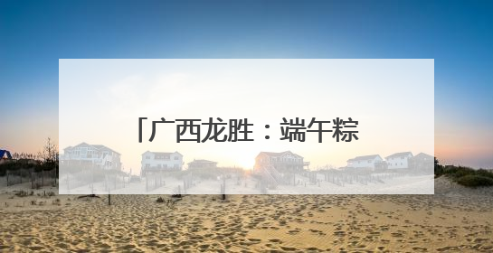广西龙胜：端午粽情深 共话邻里情