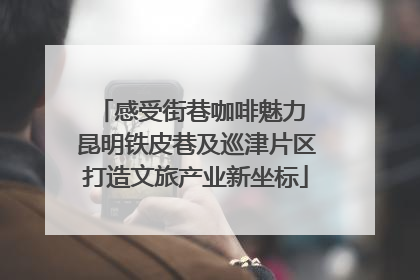 感受街巷咖啡魅力 昆明铁皮巷及巡津片区打造文旅产业新坐标