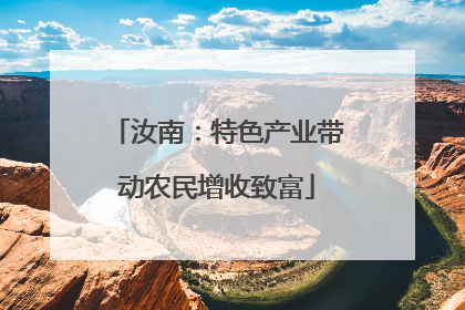 汝南：特色产业带动农民增收致富