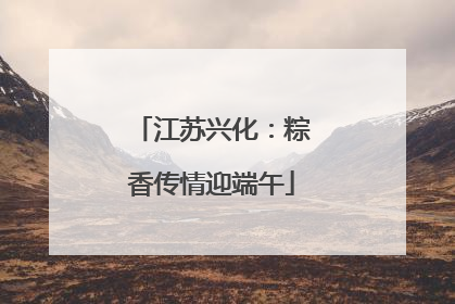 江苏兴化：粽香传情迎端午