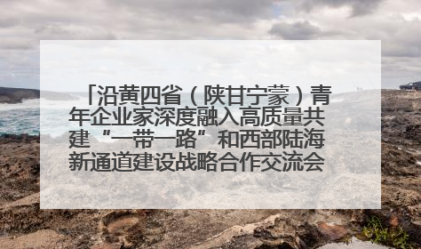 沿黄四省（陕甘宁蒙）青年企业家深度融入高质量共建“一带一路”和西部陆海新通道建设战略合作交流会在甘肃兰州召开