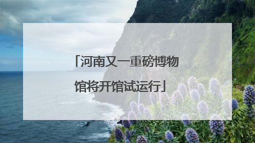 河南又一重磅博物馆将开馆试运行