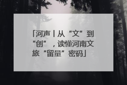 河声丨从“文”到“创”，读懂河南文旅“留量”密码