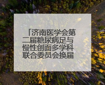 济南医学会第二届糖尿病足与慢性创面多学科联合委员会换届大会暨2025年学术年会成功举行