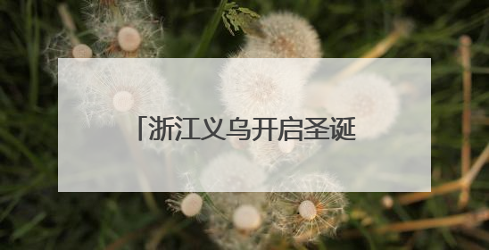 浙江义乌开启圣诞“预售季” 业者称出货高峰期提前
