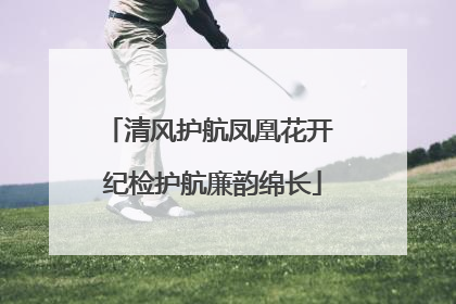 清风护航凤凰花开 纪检护航廉韵绵长