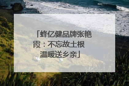 蜂亿健品牌张艳霞：不忘故土根 温暖送乡亲