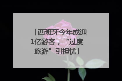 西班牙今年或迎1亿游客，“过度旅游”引担忧