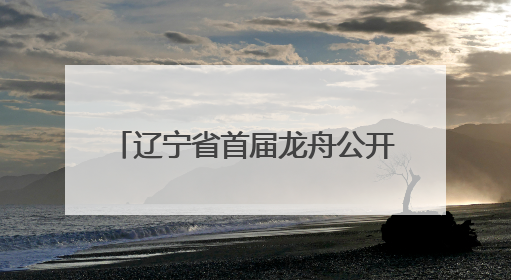 辽宁省首届龙舟公开赛浑河启幕 700余名选手同场竞技