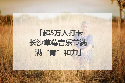 超5万人打卡 长沙草莓音乐节满满“青”和力
