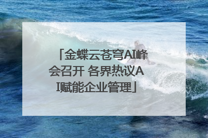 金蝶云苍穹AI峰会召开 各界热议AI赋能企业管理