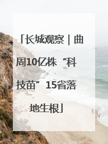 长城观察｜曲周10亿株“科技苗”15省落地生根