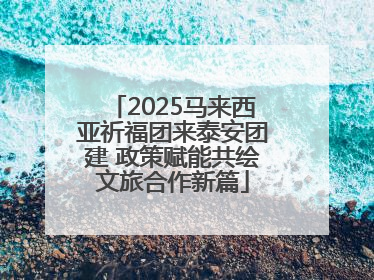 2025马来西亚祈福团来泰安团建 政策赋能共绘文旅合作新篇